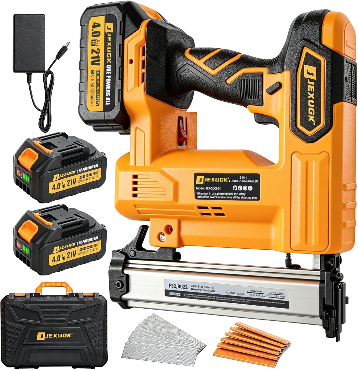Home Improvement Brad - Pil ile Çalışan 18GA 2'si 1