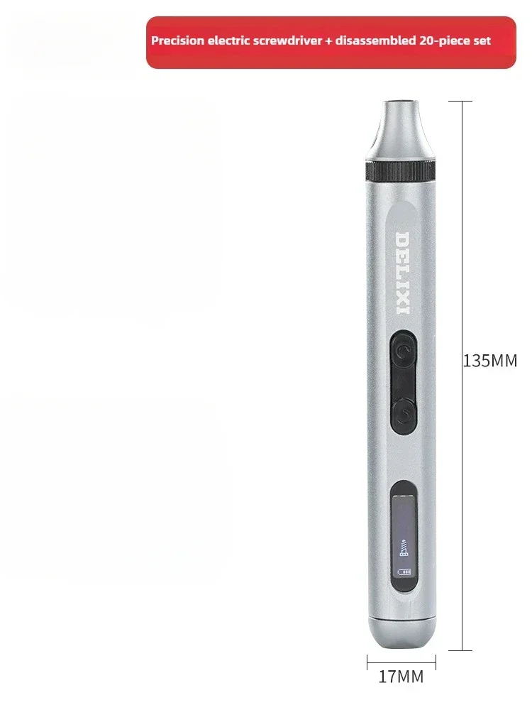 Screwdriver Set Precision - Elektrikli Tornavida Küçük Ev Tipi Mini
