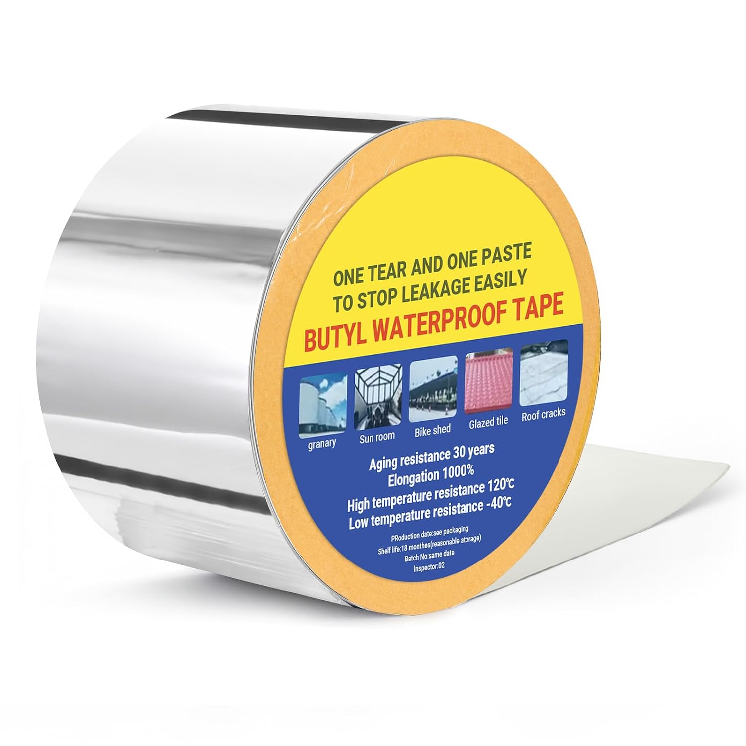 Roof Sealant Patch - 4 inç x 100 ft Bütil