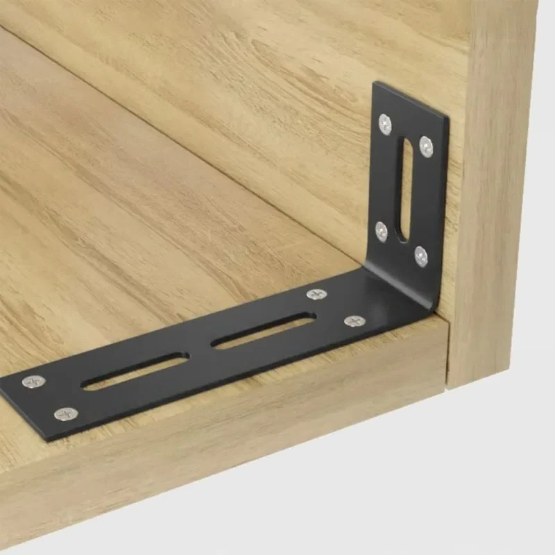 2 adet 90 derece siyah braket, - Home Improvement Mall incelemesi ve fiyatı