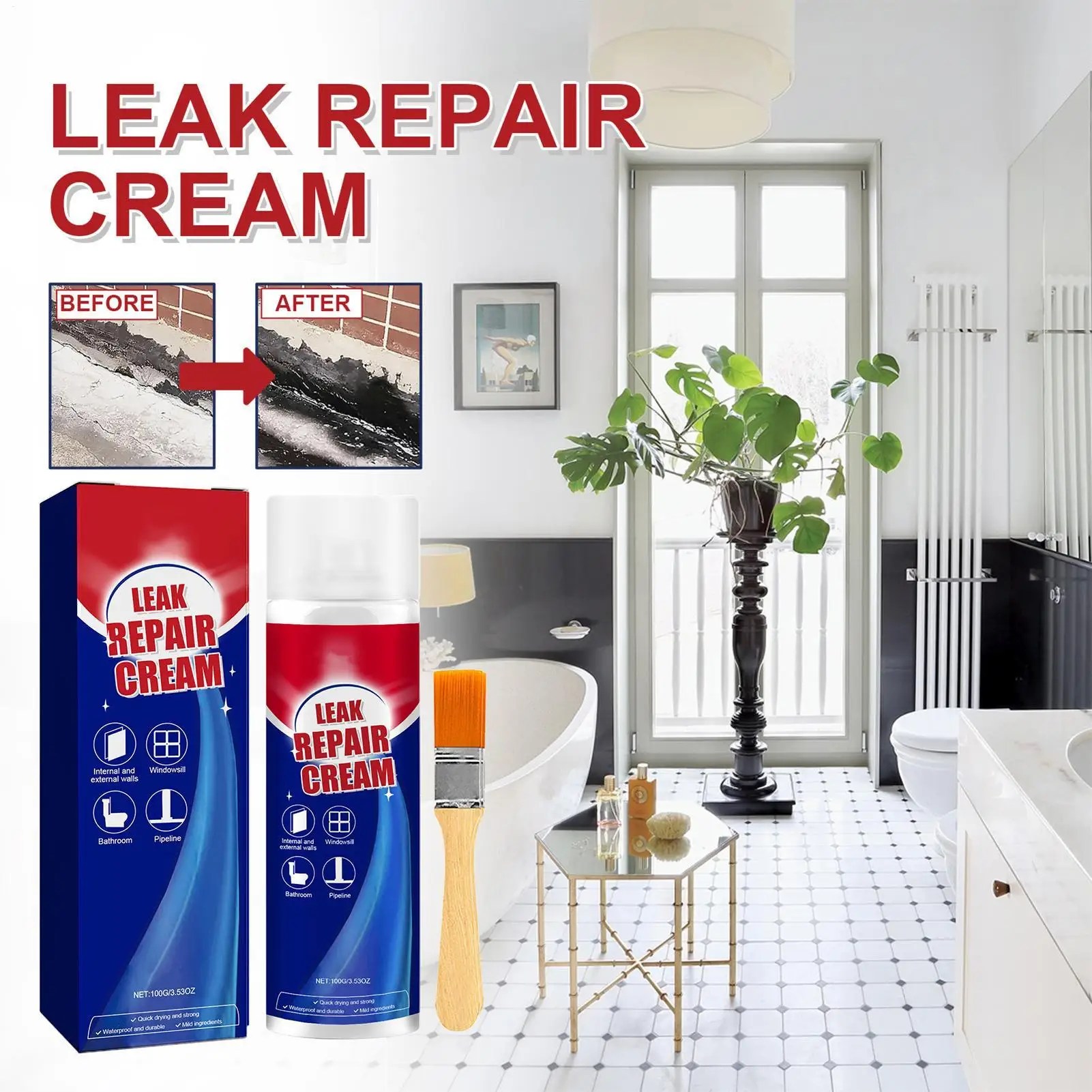 Su geçirmez Sızıntı Onarım Spr - Roof Sealant Patch incelemesi ve fiyatı