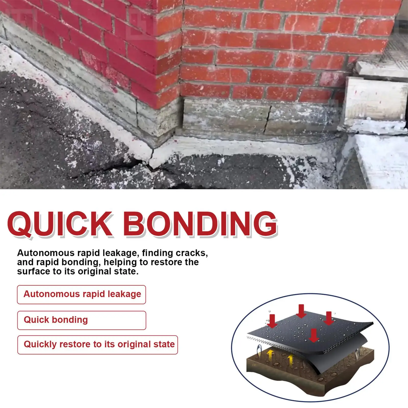 Su geçirmez Sızıntı Onarım Spr - Roof Sealant Patch incelemesi ve fiyatı
